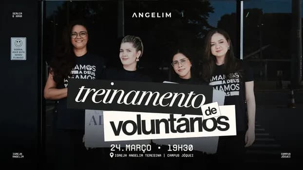 Imagem do TREINAMENTO DE VOLUNTÁRIOS