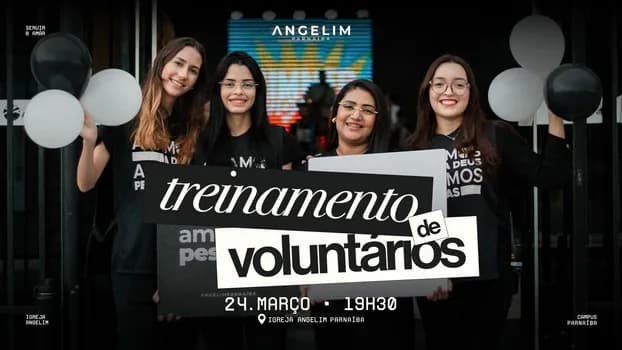 Imagem do TREINAMENTO DE VOLUNTÁRIOS