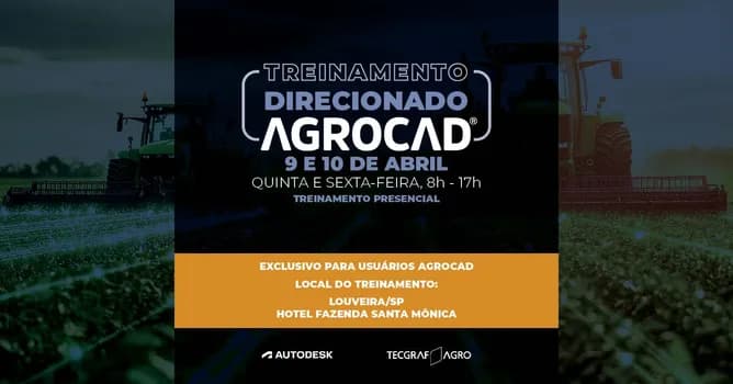 Imagem do Treinamento Direcionado AgroCAD®