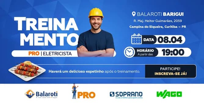 Imagem do Treinamento Soprano e Wago - Balaroti Barigui
