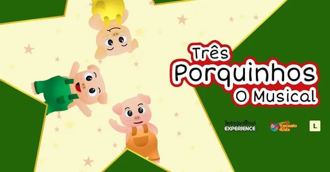 Imagem do Três Porquinhos - O Musical