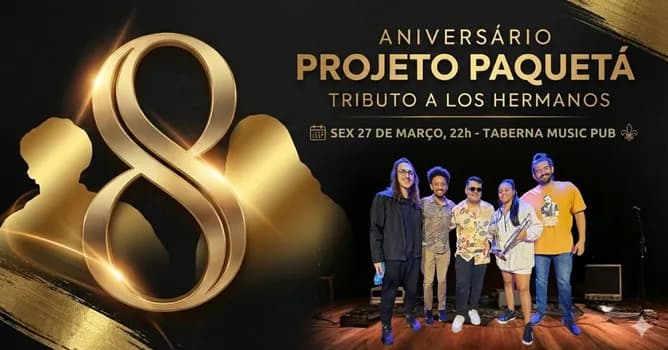 Imagem do TRIBUTO A LOS HERMANOS 8 ANOS PROJETO PAQUETÁ
