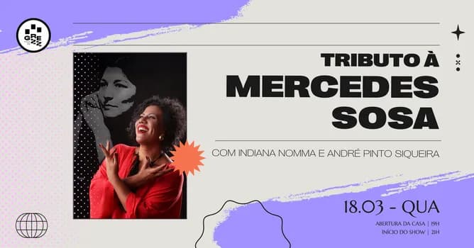 Imagem do Tributo a Mercedes Sosa