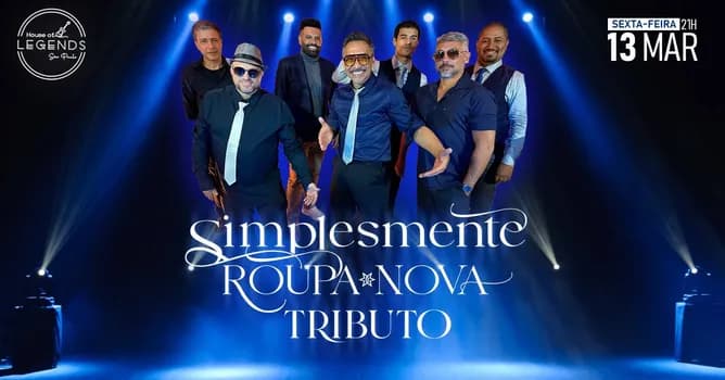 Imagem do TRIBUTO ROUPA NOVA - SIMPLESMENTE ROUPA NOVA