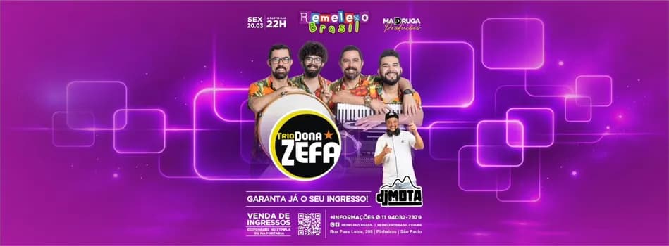 Imagem do TRIO DONA ZEFA e DJ DOUGLAS MOTA
