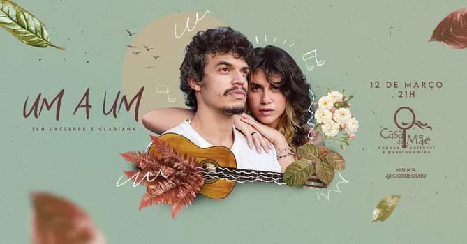 Imagem do UM A UM  -  IAN LASSERRE E CLARIANA