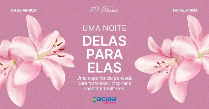 Imagem do UMA NOITE DELAS, PARA ELAS!