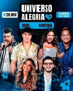 Universo Alegria Curitiba 2026 em Curitiba