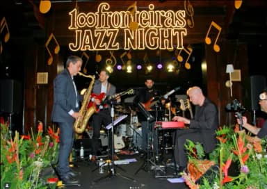 V 100fronteiras JAZZ NIGHT em Foz do Iguaçu
