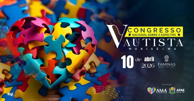 Imagem do V Congresso Nacional Sobre o Espectro Autista