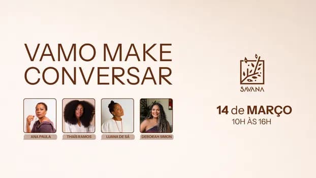 Imagem do Vamo Make Conversar | Automaquiagem & Potência