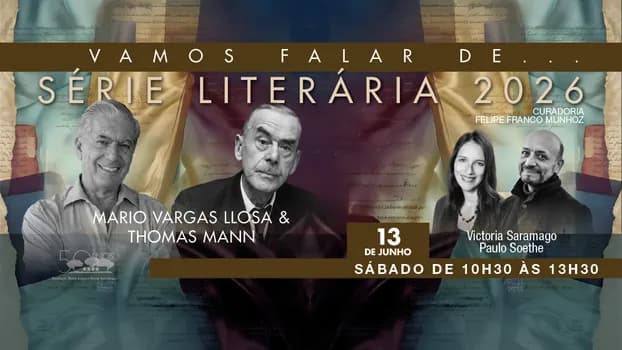 Imagem do VAMOS FALAR DE MARIO VARGAS LLOSA & THOMAS MANN