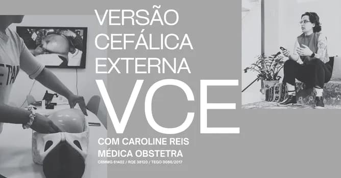 Imagem do VCE - Curso de Versão Cefálica Externa - BH - 31/05