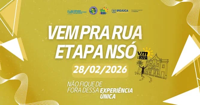 Imagem do VEM PRA RUA - 3ª Etapa Nossa Senhora do Ó