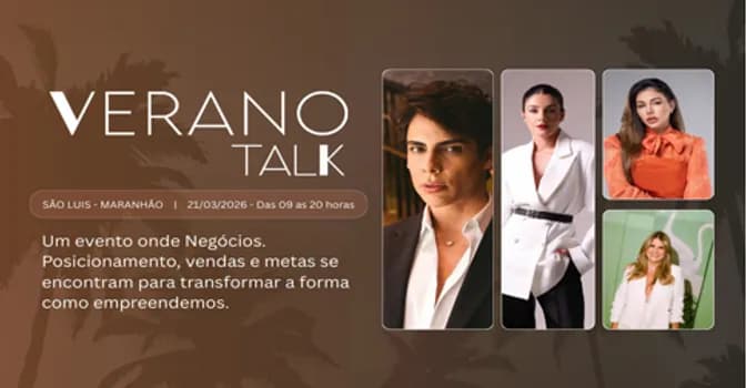 Imagem do VERANO TALK - 09:00 ás 20:00