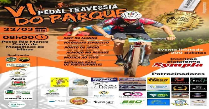 Imagem do VI PEDAL TRAVESSIA DO PARQUE