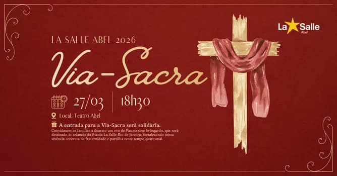 Imagem do Via Sacra lassalista