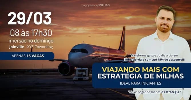 Imagem do Viajando mais com estratégia de Milhas