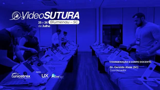 Imagem do VideoSUTURA 2026 - Blumenau/SC