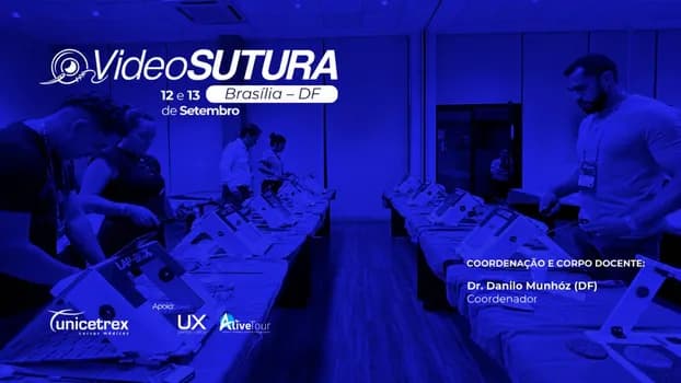 Imagem do VideoSUTURA 2026 - Brasília/DF