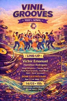 Imagem do VINIL GROOVES 100% VINIL 2 EDIÇÃO