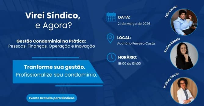 Imagem do Virei Síndico e agora?