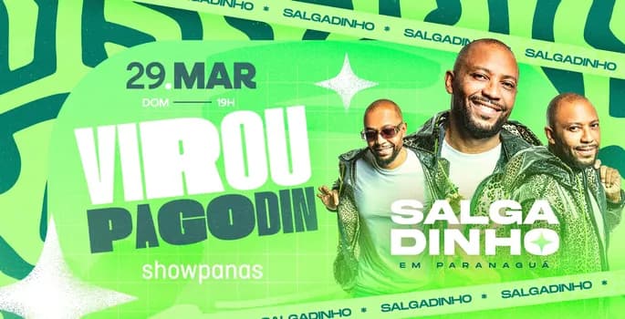 Imagem do VIROU PAGODIN - Ed. Especial com SALGADINHO