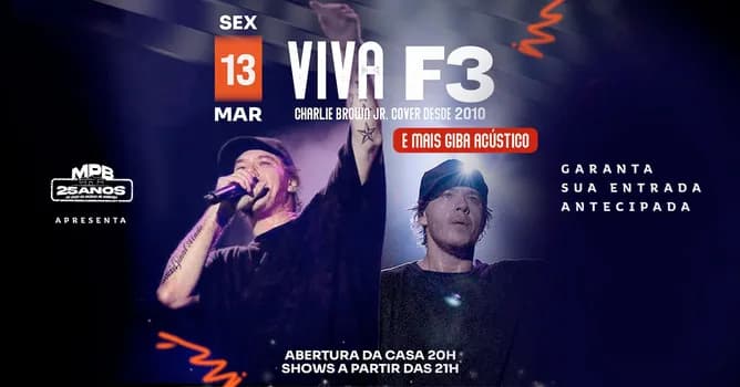 Imagem do Viva F3 + Giba Acústico (abertura)