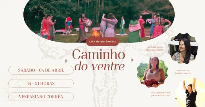 Imagem do Vivência Caminho do Ventre