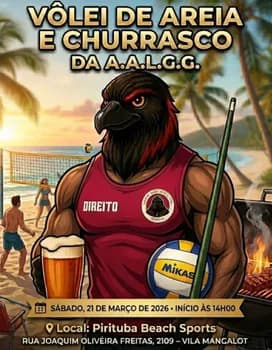Imagem do Vôlei de areia e churrasco da A.A.L.G.G