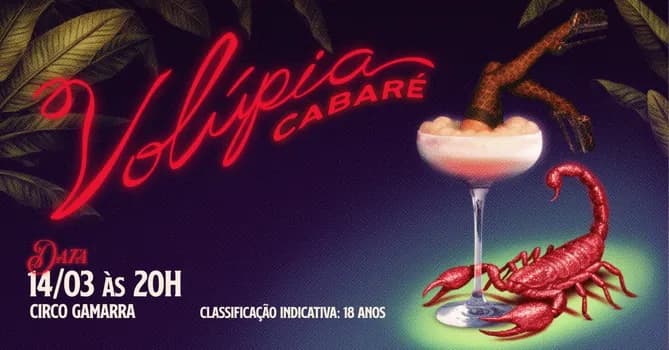 Imagem do Volúpia Cabaré 14/03