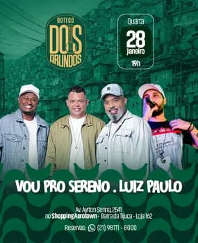 Imagem do VOU PRO SERENO E LUIZ PAULO