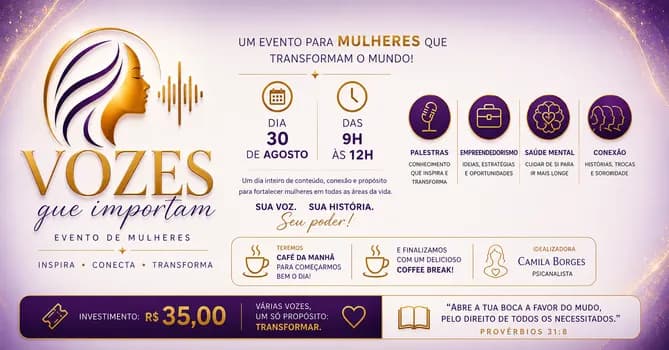 Imagem do Vozes que importam