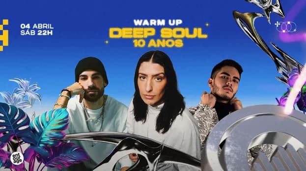 Imagem do Warm Up Deep Soul 10 anos