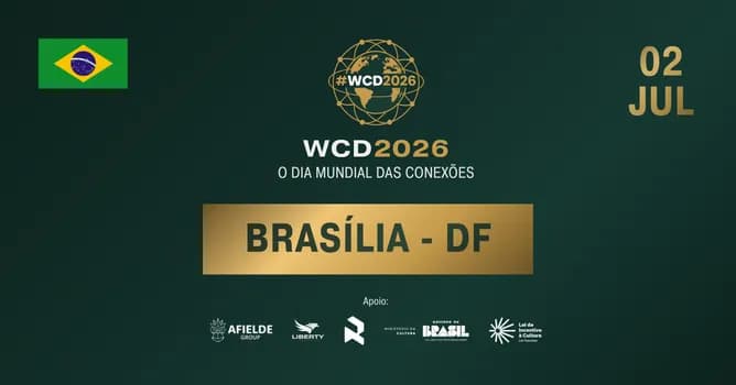 Imagem do WCD 2026 Brasília - DF | O Dia Mundial das Conexões