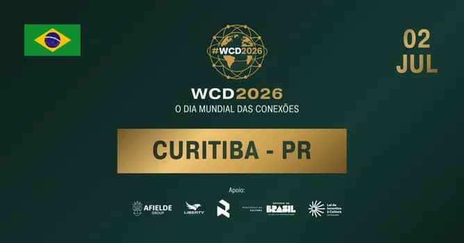 Imagem do WCD 2026 Curitiba - PR | O Dia Mundial das Conexões