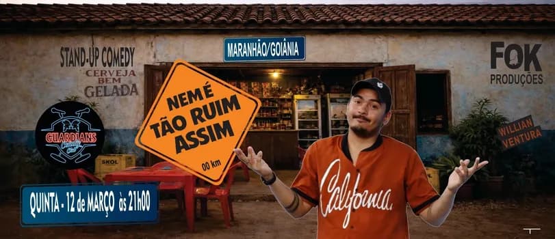 Imagem do WILLIAN VENTURA em NEM É TÃO RUIM ASSIM