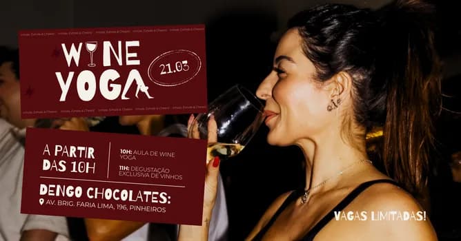 Imagem do Wine Yoga em São Paulo
