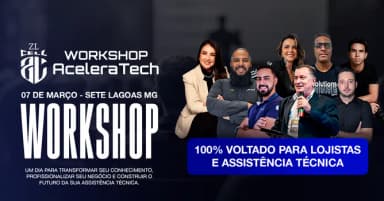 Workshop AceleraTech Zl Cell em Sete Lagoas