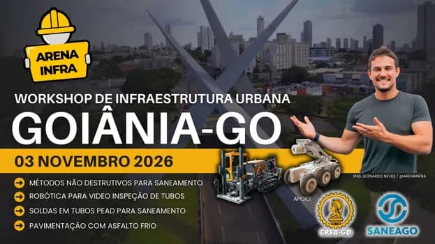 Imagem do WORKSHOP ARENA INFRA - GOIANIA, GO