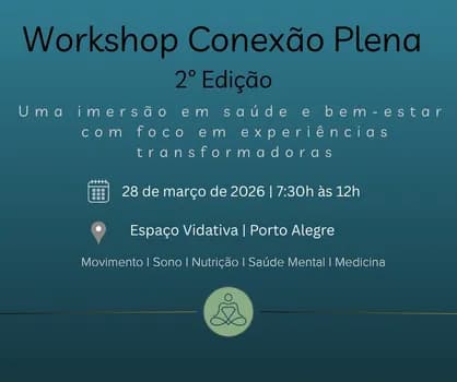 Imagem do Workshop Conexão Plena  2ª Edição