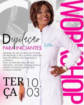 Imagem do WORKSHOP - (D)EPILAÇÃO PARA INICIANTES - 10/03