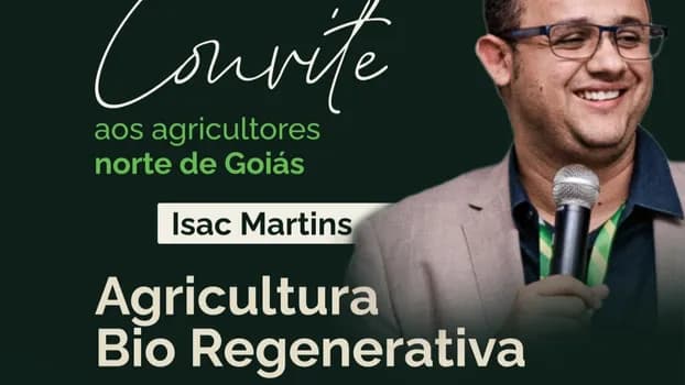Imagem do Workshop de Agricultura Bio Regenerativa