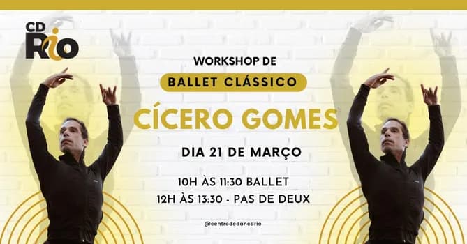 Imagem do WORKSHOP DE BALLET CLÁSSICO - CÍCERO GOMES