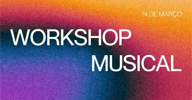 Imagem do Workshop de Música