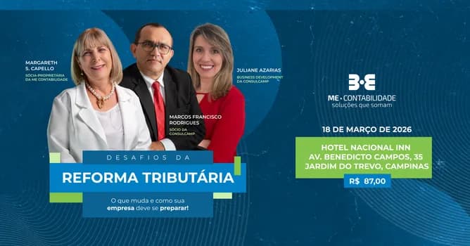 Imagem do Workshop - Desafios da Reforma Tributária