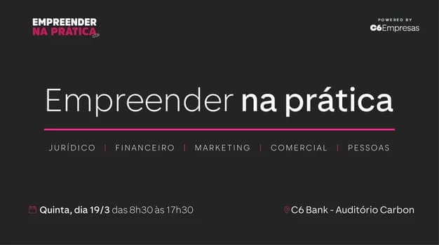 Imagem do Workshop Empreender na Prática Lab 19/3/26