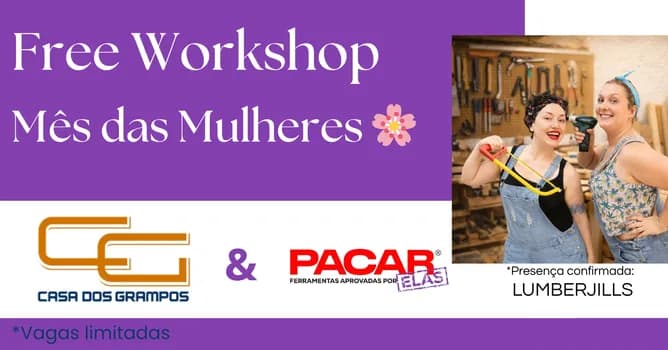 Imagem do Workshop Especial Dia das Mulheres