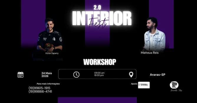 Imagem do Workshop Interior Fest 2.0