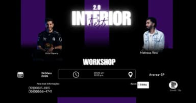 Workshop Interior Fest 2.0 em Araras